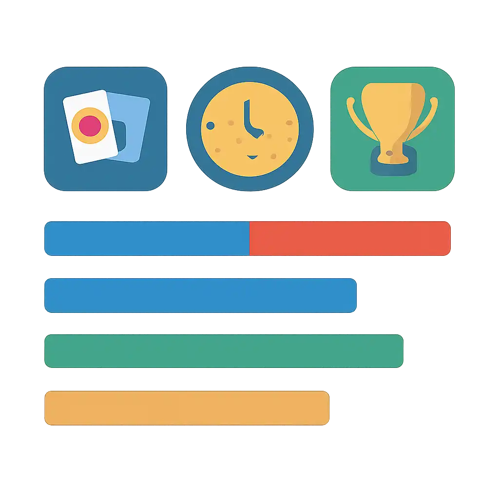 Infographic comparing options using coloured bars and, raja game: Rules, Timings and Results