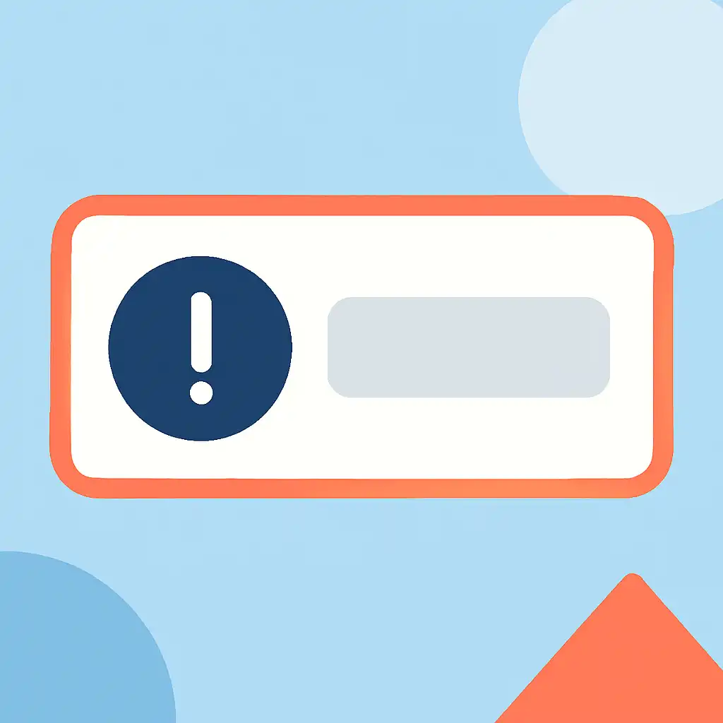 Close-up of button or form field for common beginner mistakes, Raja Game