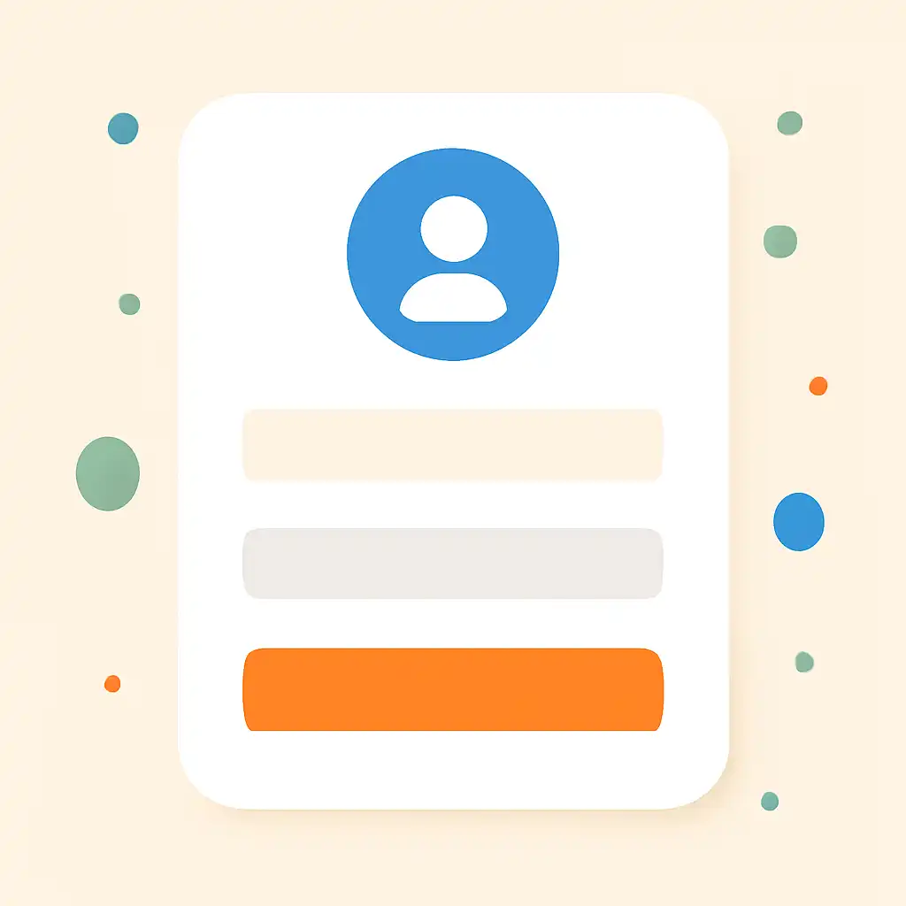 Close-up of button or form field for creating an account, Raja Game