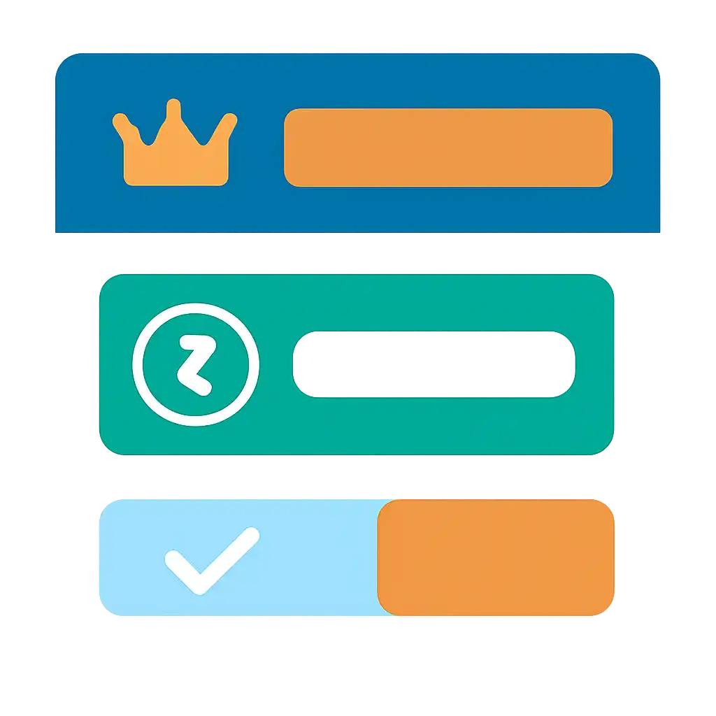 Close-up of button or form field for making a first deposit, Raja Game